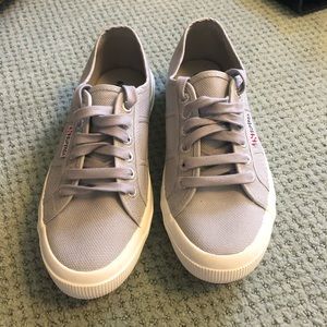 Gray Superga Sneakers